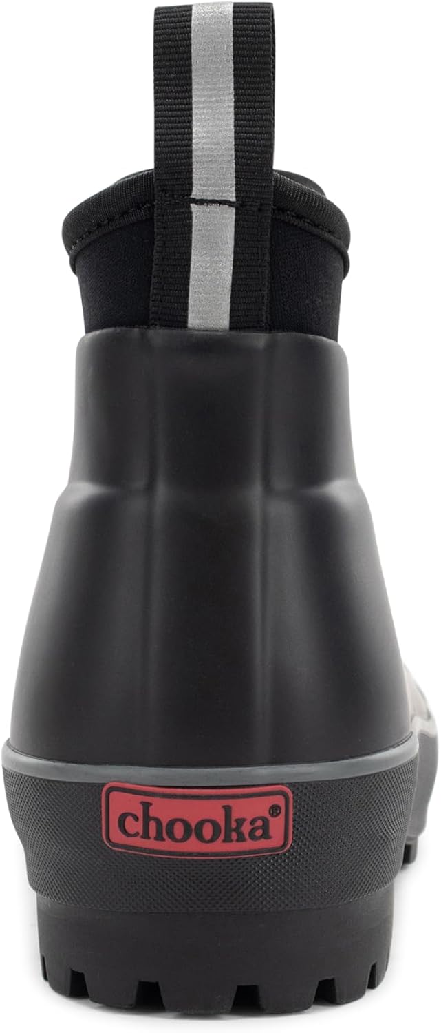 Chooka Women's Everyday Neoprene Waterproof Ankle Rain Boots | Slip-On Chelsea Insulated Rubber Boots for Women - Image 3