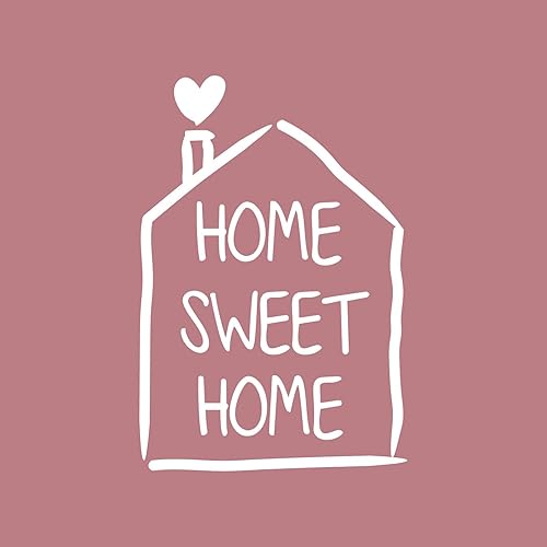 Miniatura 4 de Calcomanía de vinilo para pared, 29 x 20 pulgadas, diseño de corazón encantador y moderno para el hogar, dormitorio, sala de estar, interior,