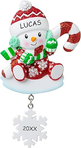 Miniatura 5 de Adorno de Navidad personalizado para bebé (Chupete azul) Chupete azul,Bebé Decorando Un Árbol - Azul,Ciervo bebé en bota,Bebé abrazando un bastón de