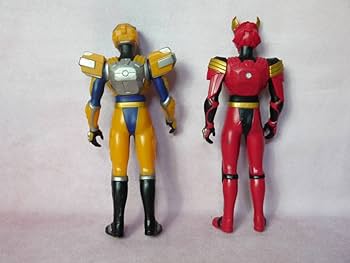 超星神グランセイザー　ソフビ2体 Amazon | コナミ 超星神グランセイザー セイザーリオン＋