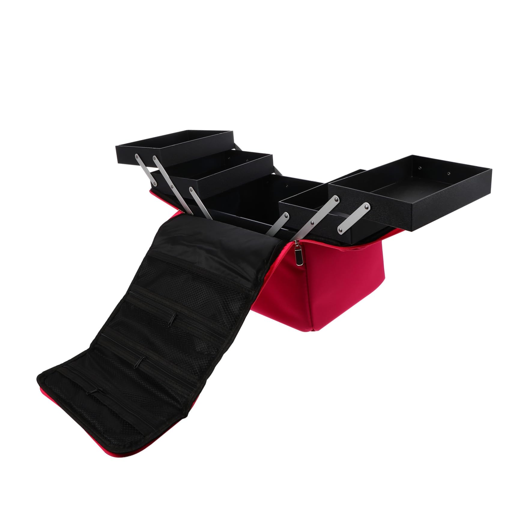 Trousse de maquillage étanche Healeved noire pour rangement de toilette - 8