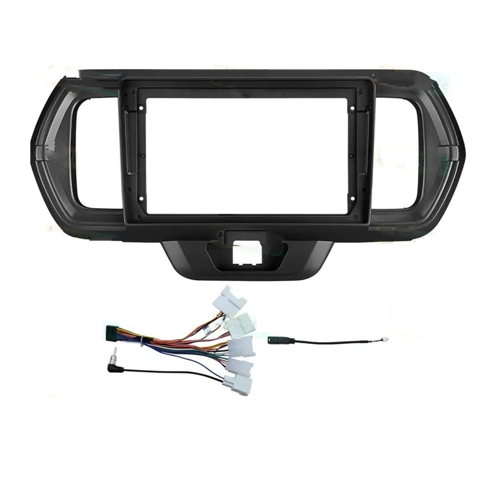 Montaje Autoradio Marco Marco de Radio estéreo Audi para Coche, Compatible con Toyota Passo y Daihatsu Boon M700 (2016-2023)