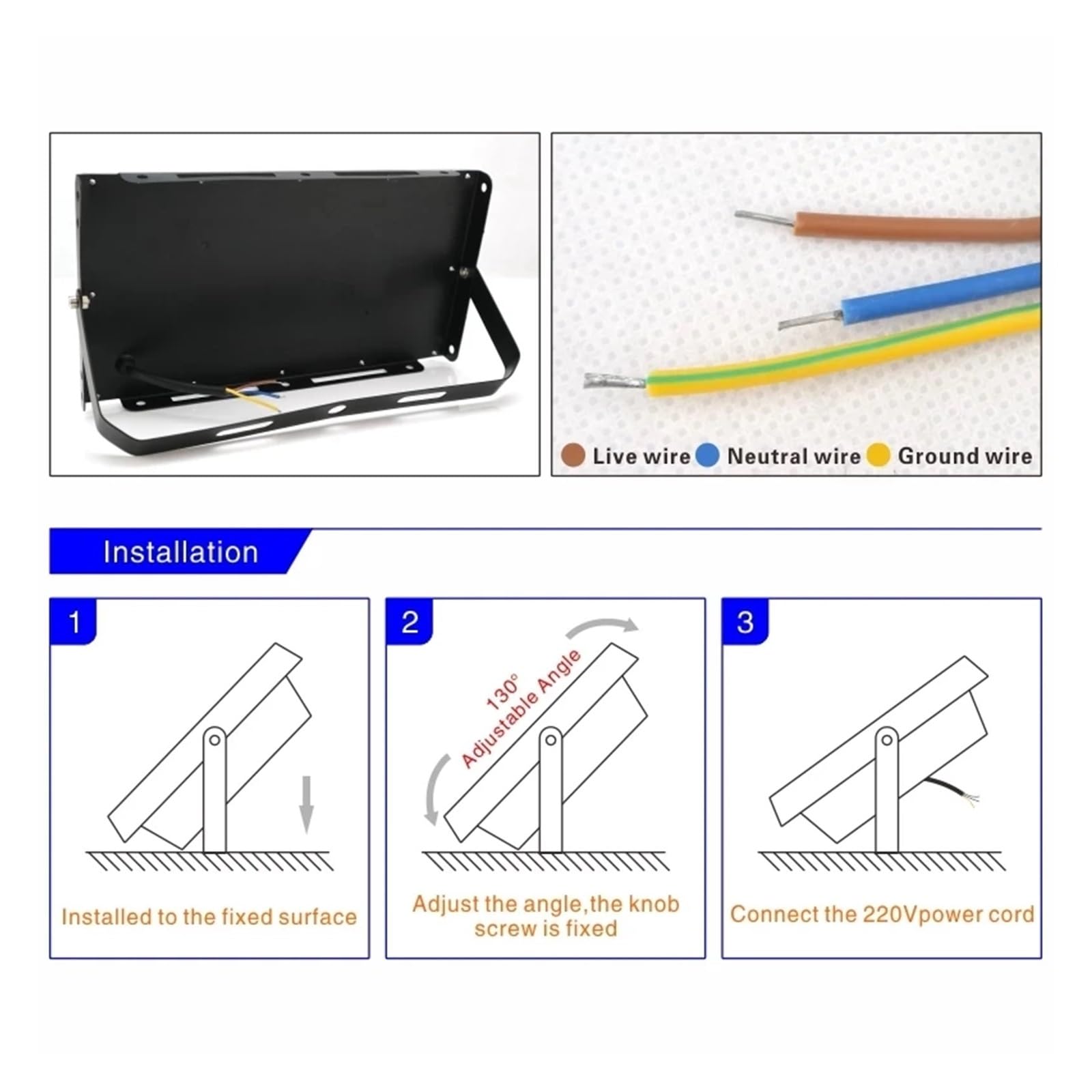 Naświetlacz LED Zewnętrzny, 4 sztuk/partia 100W Led światło halogenowe reflektor zewnętrzny reflektor IP65 wodoodporna lampa uliczna LED oświetlenie krajobrazu dla Maksymalnej Wydajności