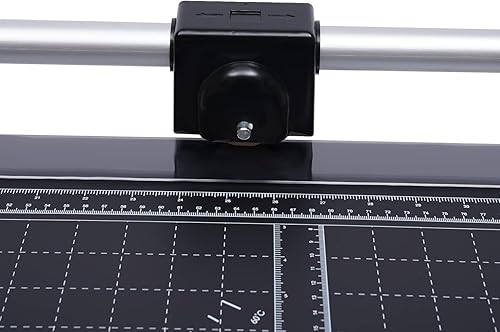 Miniatura 7 de Cortador manual de alta resistencia de 36 pulgadas, cortador de papel giratorio de precisión para papel fotográfico, película, mermelada de papel de