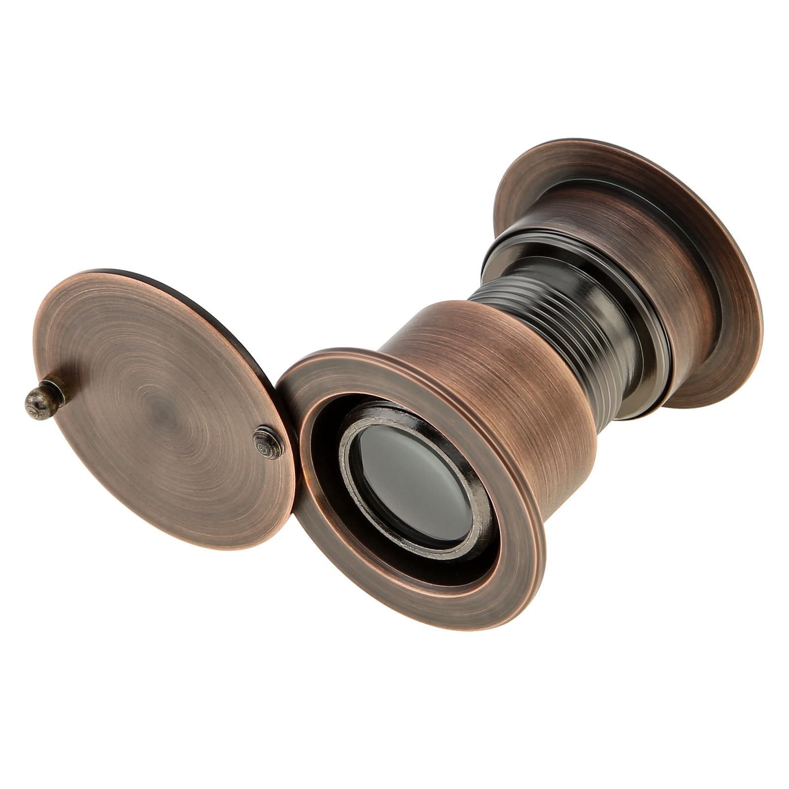 HOJLKLD Türspion Messing - 220° Guckloch Mit Bohrer