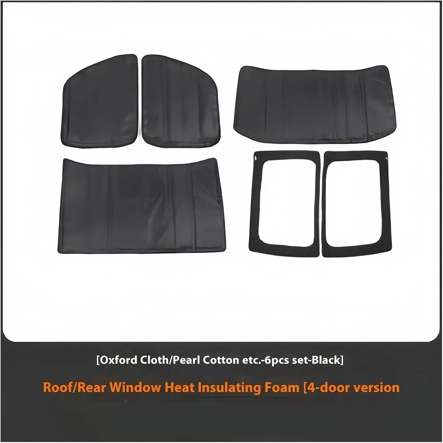 Thickened Self Adhesive Rear Window Roof Insulation Pad