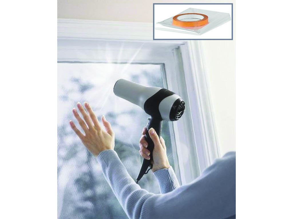 Centurion Nylon/A Y80901 Warmseal Flexible Shrink Film For Double Or Secondary Glazing Draught Exclusion Energy Saving Insulation 9M Squared