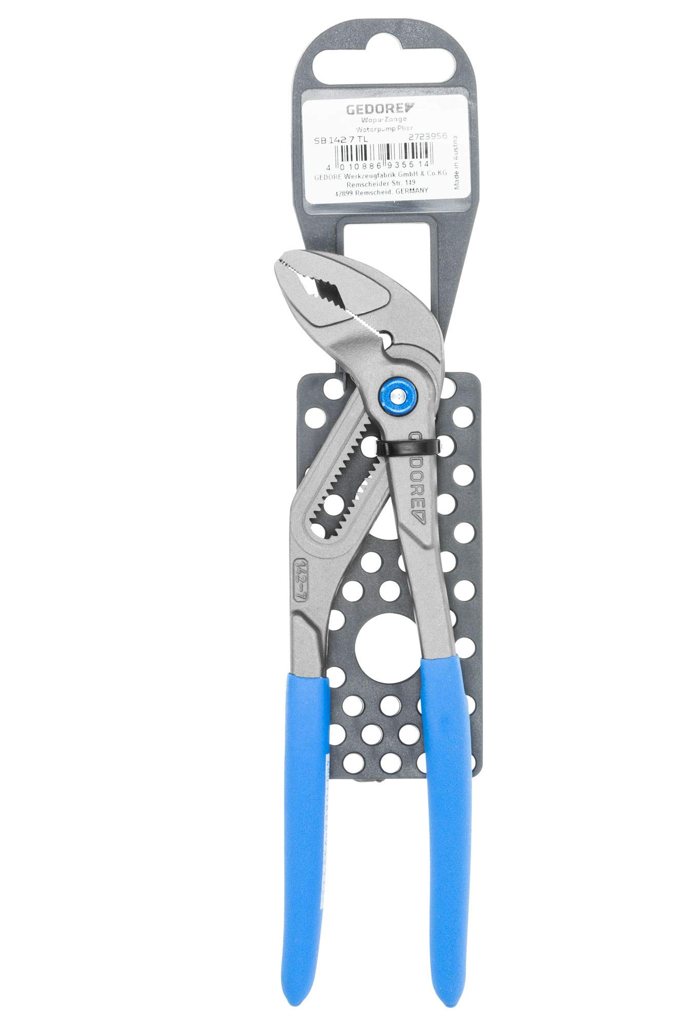 Alicates universales de 7", 17 veces ajustables