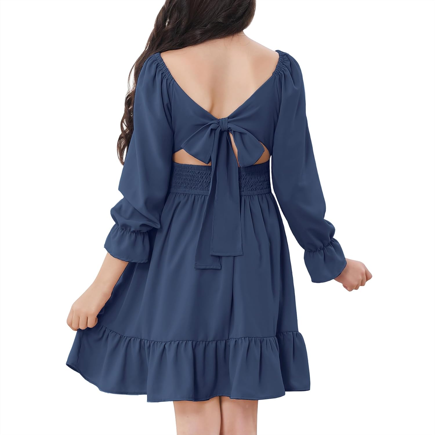 evening dresses zando Zando - Brandclub - Zando Girls Dresses Off Shoulder Back Tie Dress 6-16Years