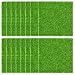 Produktbild Binchil 16 Pack Kunstrasen, Fee Kunstrasen Lebensechte Kunstrasen Garten DIY Gras Miniatur Dekor Rasen Ornament Garten, 6 X 6 Zoll