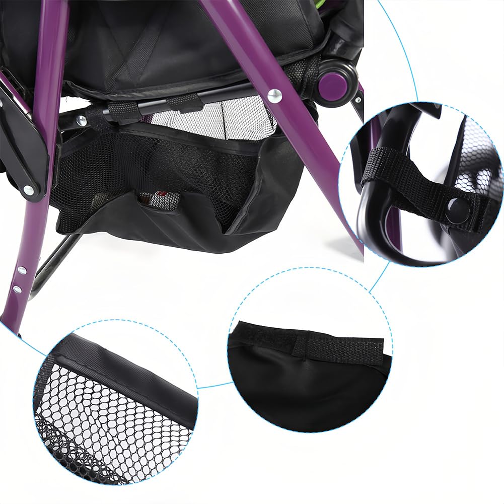 Joyzan Cestino per Passeggino, Borsa Portaoggetti Universale Riporre I Prodotti del Bambino Resistente alla Polvere Organizer Fondo da Appendere al Passeggini Borse Carrozzina Pannolini Posizioname
