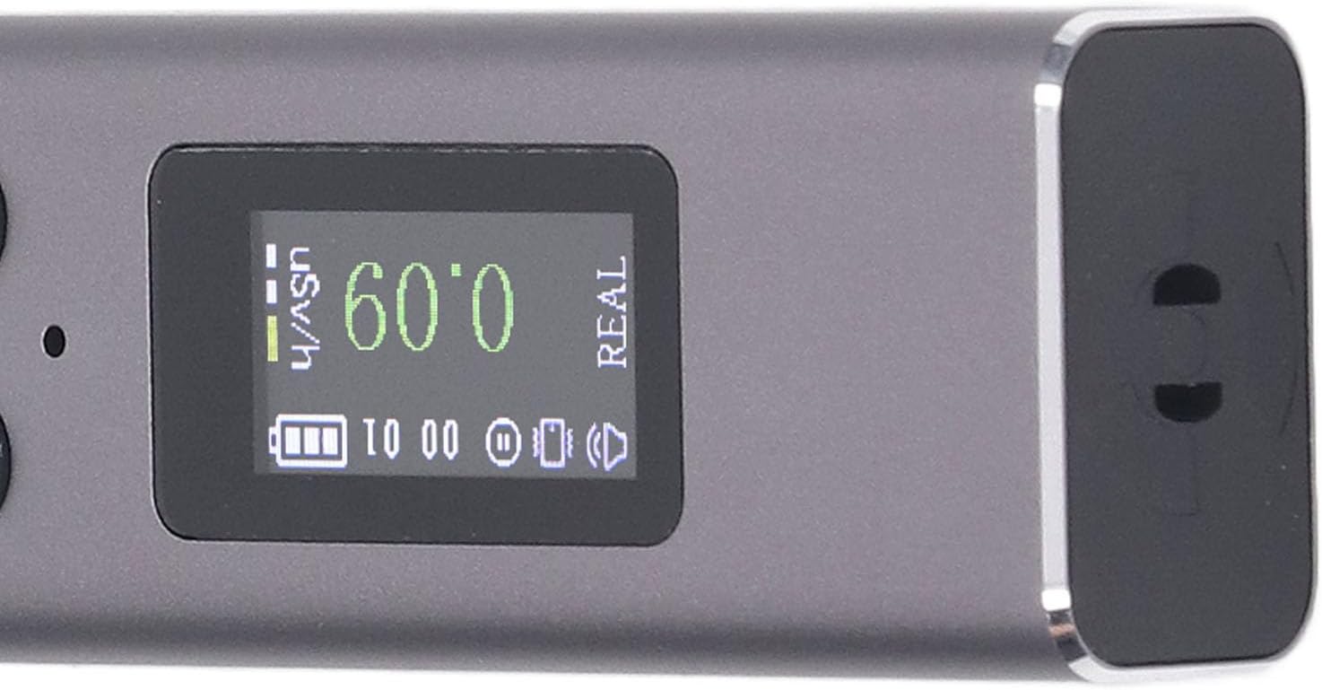 Handheld Nuclear Radiation Detector, Radiation Dosimeter Detector Portable Electromagnetic Digital Counter for Measuring Gamma, Beta and X