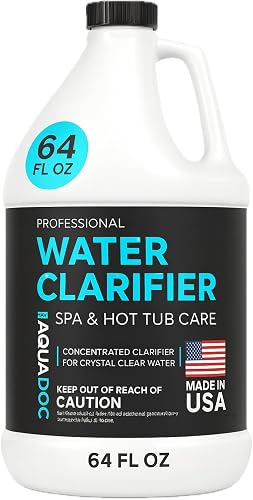 AquaDoc Hot Tub Clarifier - Spa Clarifier for Cloudy Water Treatment 64oz