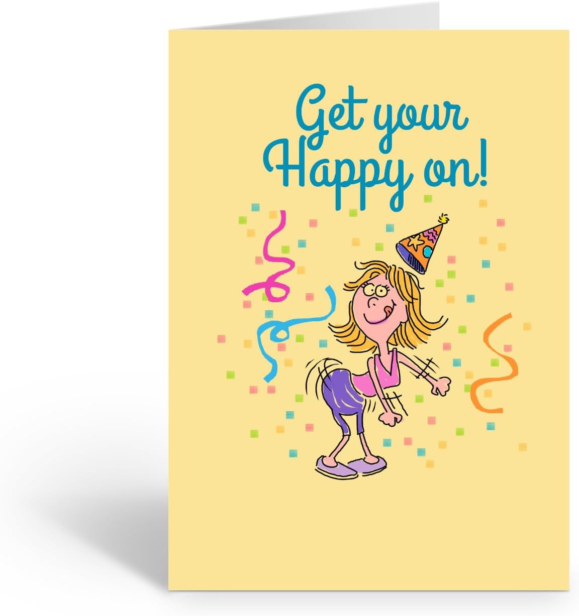 Stonehouse Collection | Funny Birthday Card for Women | Hilarious Wind-Blown Youth | Funny Birthday Greeting Card for Women | 4.25" x 6.5" Single Greeting Card with Envelope Included (What Happened) image 5