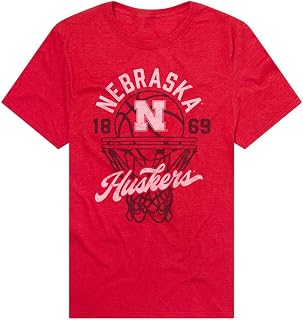 Campus Lab Collegiate Script Basketball Hoop Unisex Adult T-Shirt Collection