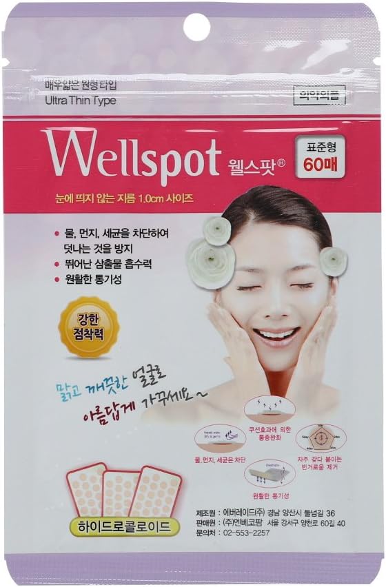 [Wellspot] Acne Pimple Wound Scar Protection Patch Ultra Thin Type 48sheets