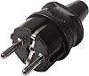 Viko Mens Plug Grounded Black Opp