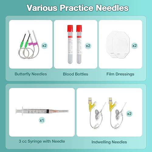 Miniatura 4 de Kit de pierna de práctica pediátrica IV y flebotomía