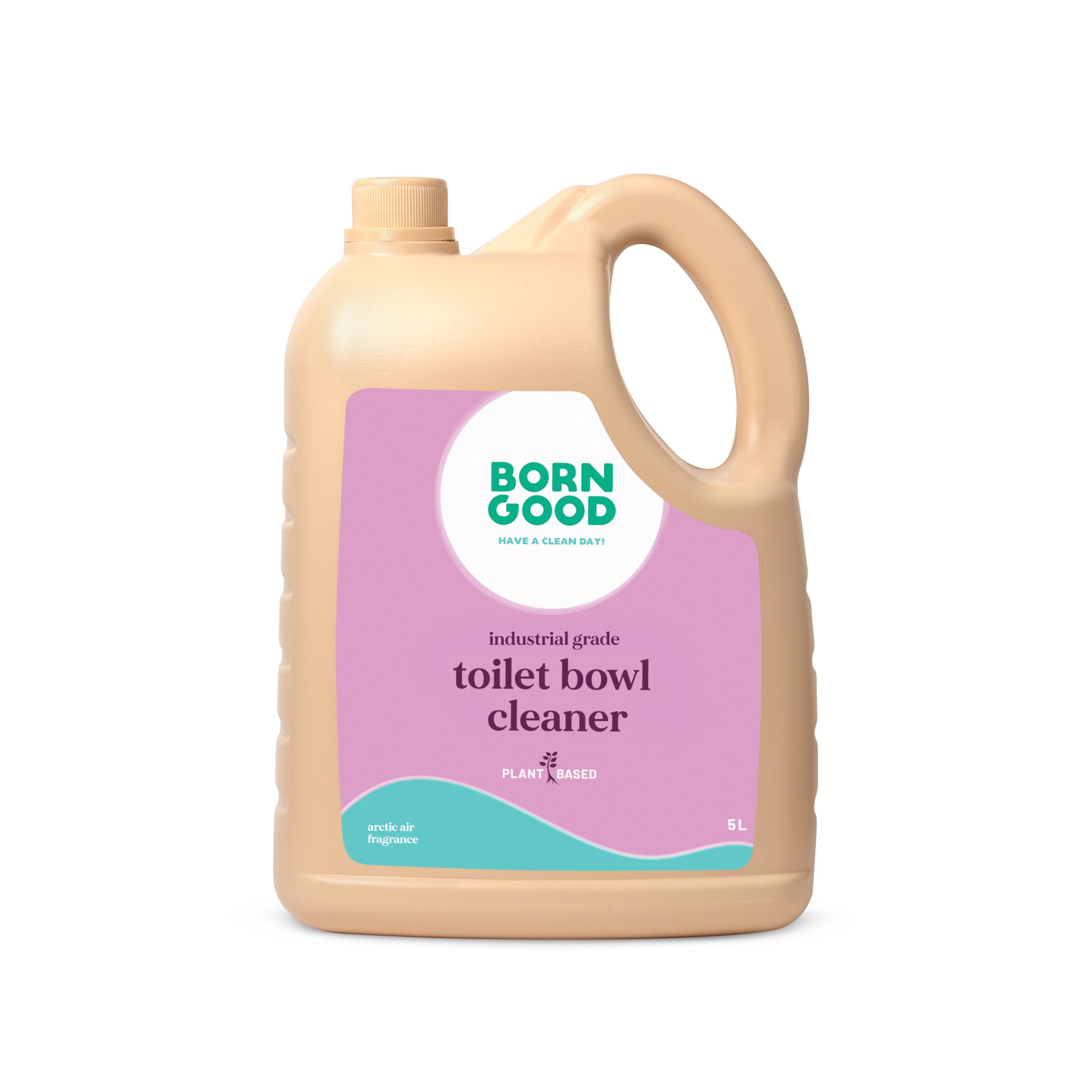 Born Good Industrial Grade Plant Based Toilet Cleaner, Biodegradable, Arctic Air Fragrance, Non-Toxic And Eco-Friendly - 5Ltr-image-5