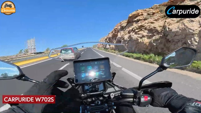 CARPURIDE W702S Schermo Moto Con CarPlay E Android Auto Wireless - Navigazione, Musica E Chiamate Senza Mani Per Motociclette - Foto 10