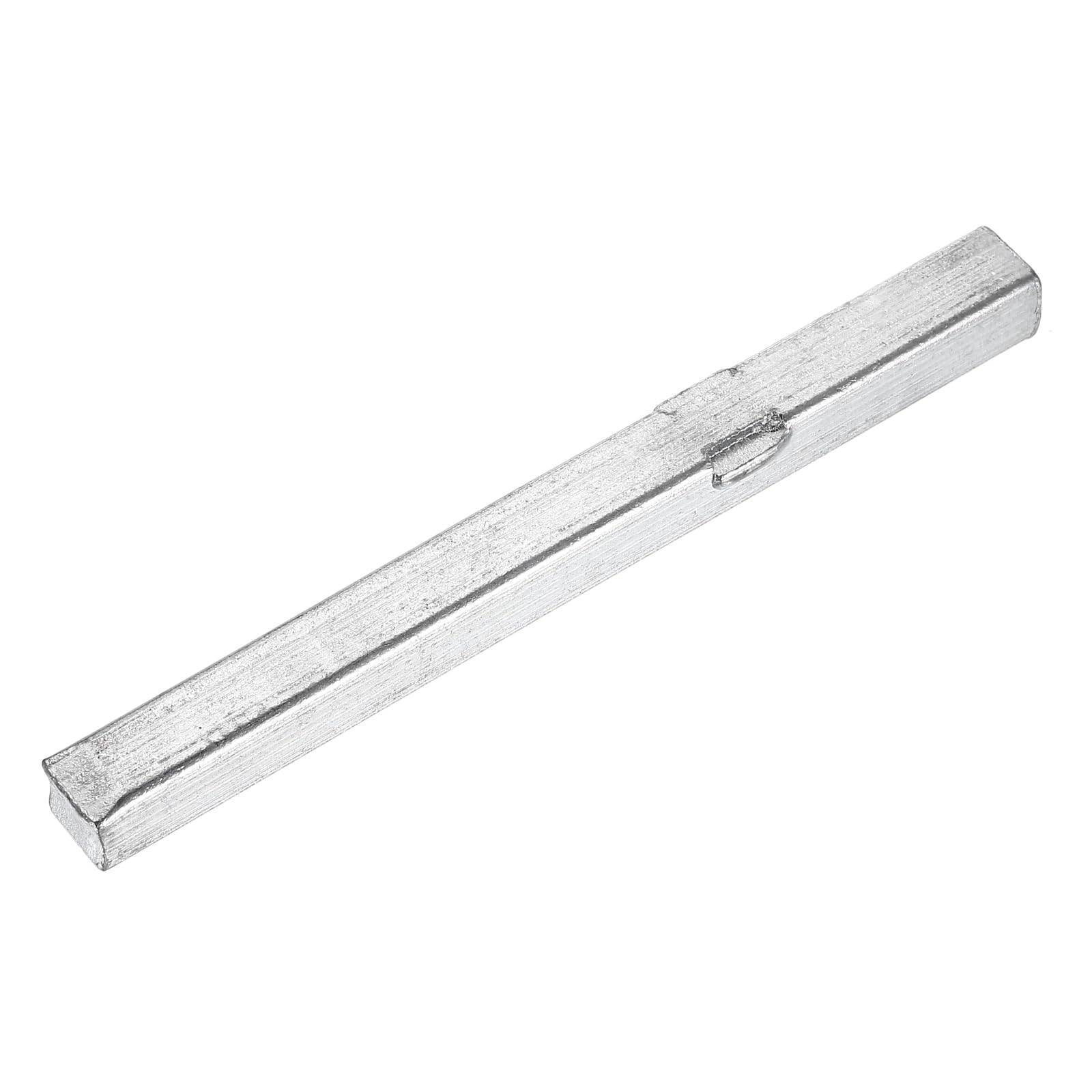 sourcing map Door Knob Spindle, 90mm Spare Door Handle Spindle Bar, Vintage Straight Knob Replacement Parts for Mechanical Locks, Silver Tone — image 1