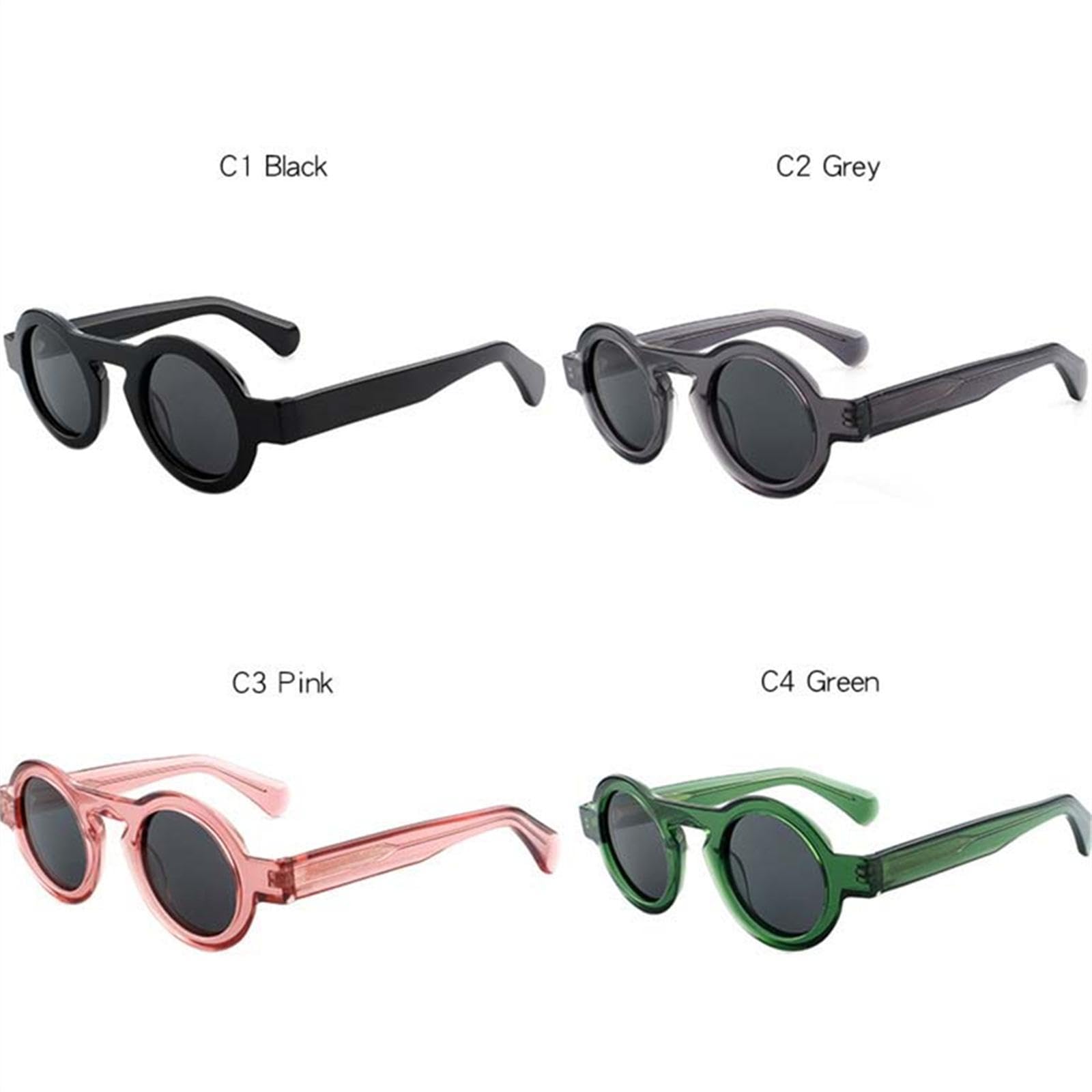 Retro Acetat Sonnenbrille Polarisierte Männer Frau Rahmen Brille Brillen Uv400