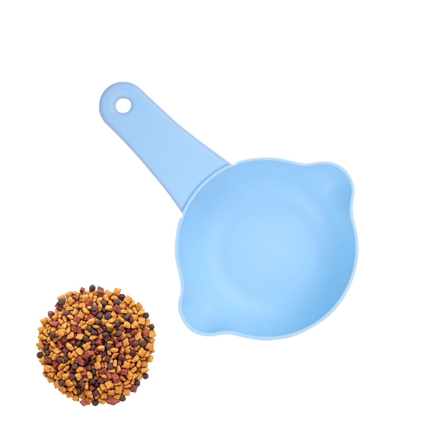 FDEFIRTFG Cat litter scoop, Adjustable Spill Proof Spoon 2 Cup | Cat Feeding & Watering Supplies for Puppy Litter, Cereal