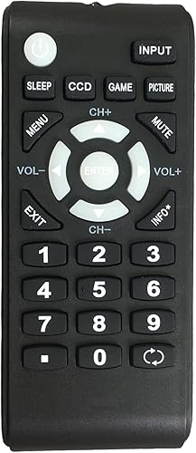 Miniatura 5 de Mando a distancia de repuesto compatible con Insignia TV NS-48D510NA17 NS-32D311NA17 NS-24D510MX17 NS-32D310NA17 NS-40D510MX17 NS-24D510MX17