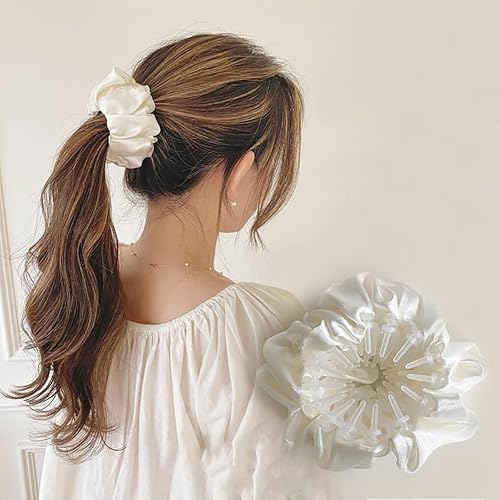 Miniatura 3 de 2 pinzas para el pelo de nido de pájaro, clip para moño, clip pequeño mágico para el cabello, clip de cola de caballo con coleteros elásticos para