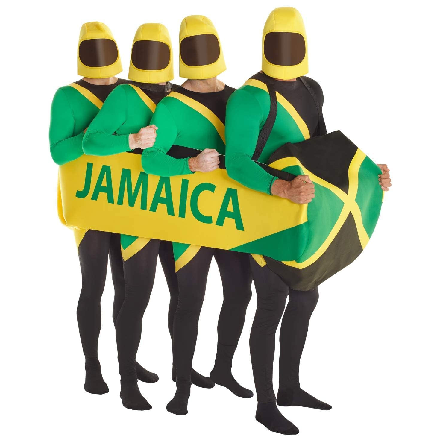 Morph Jamaican Bobsleigh Costume, Jamaican Bobsled Costume - Bobsled Only