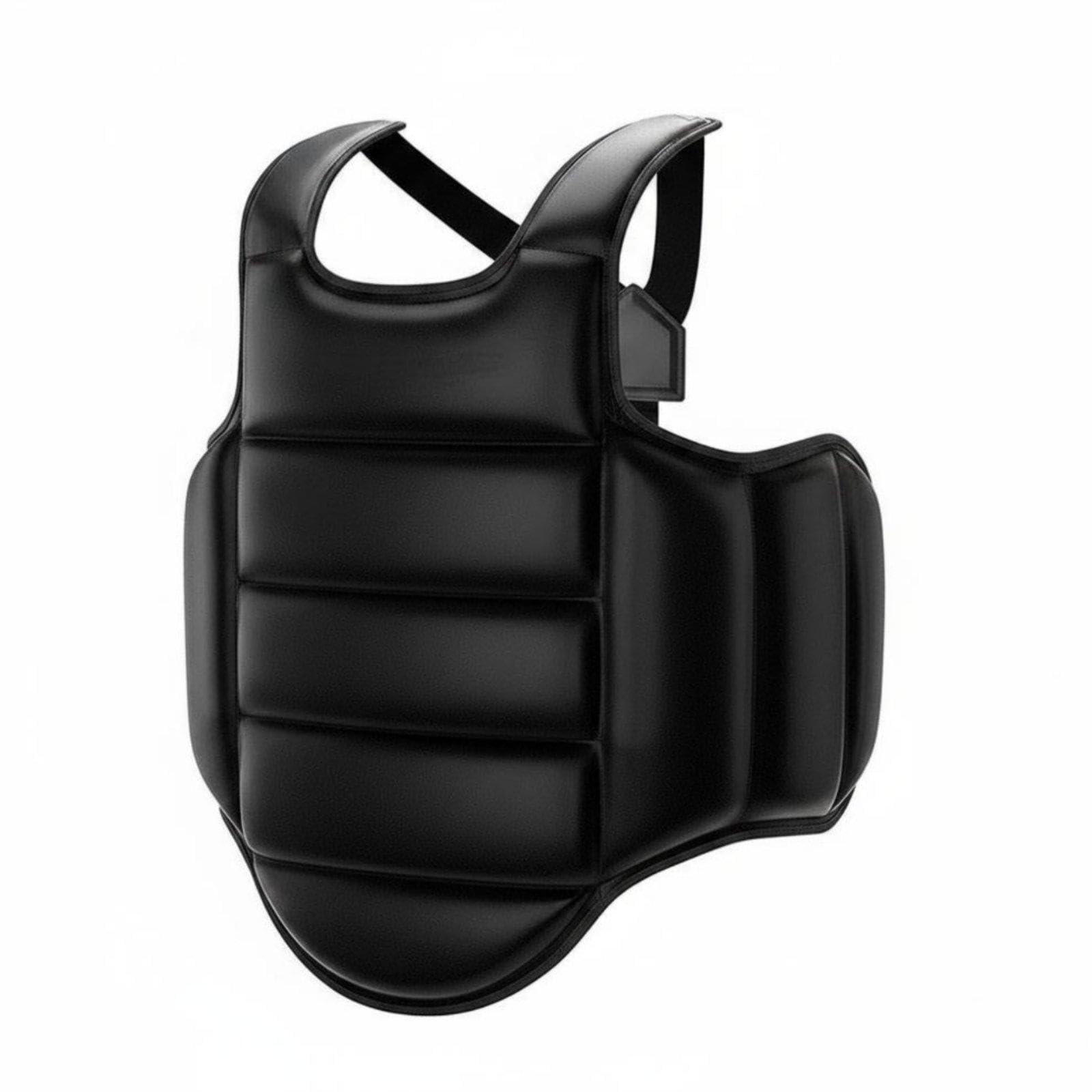 Chest Protector Double-Sided Wear Taekwondo Chest Protector Thick Padding Sports Protection for Adults, Kids, Sparring, Training, Competition L-image-3