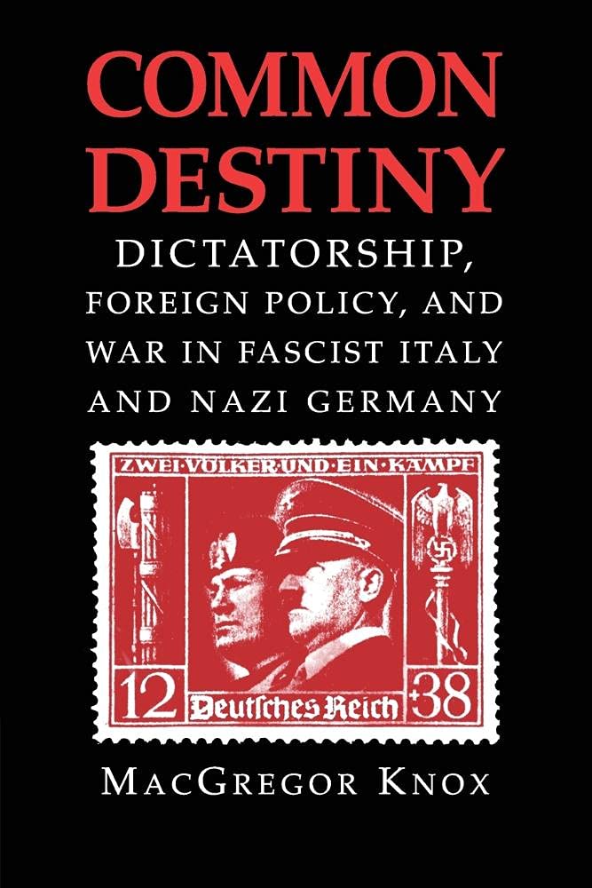 Common Destiny Knox Paperback Cambridge University Press 9780521747172