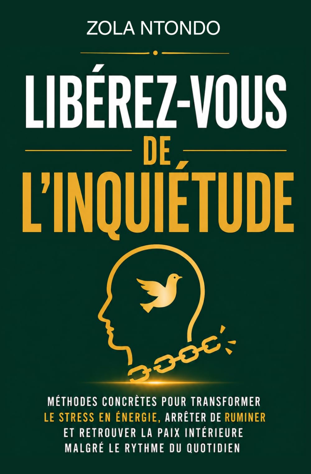 Libérez-vous de l’inquiétude: Méthodes concrètes pour transformer le stress en énergie, arrêter de ruminer et retrouver la paix intérieure malgré le ... personnel — Méthodes concrètes)