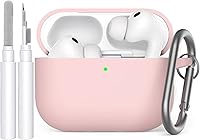 Vista 21 de AhaStyle Funda Protectora de Silicona Mejorada [LED Frontal Visible] Compatible con Apple AirPods 2 y 1 (Negro)