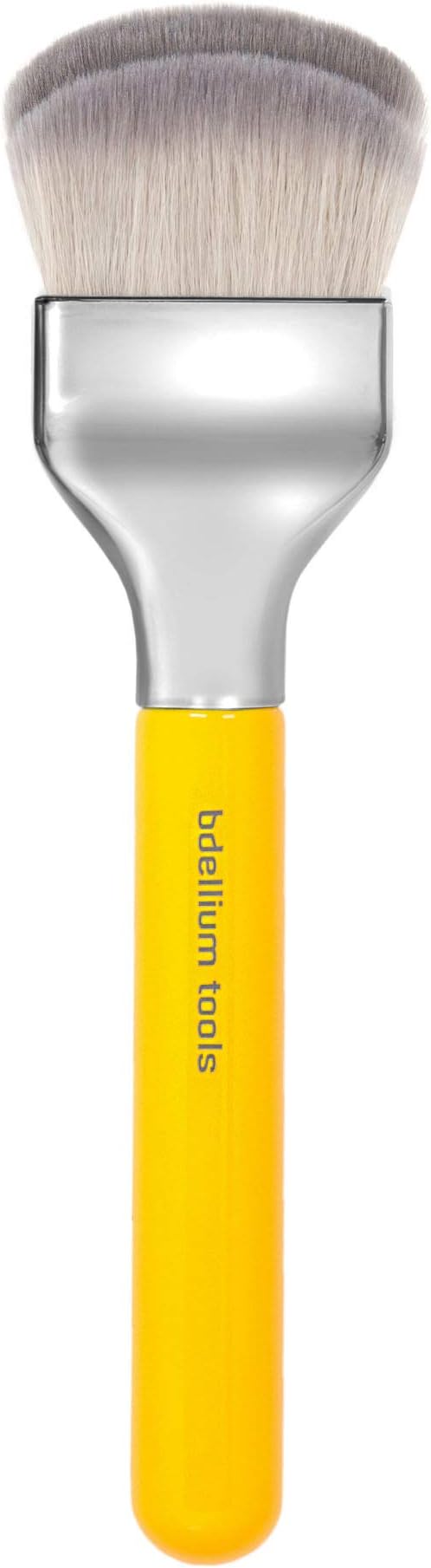 Professional Makeup Brush - Studio Series 972 Large Rounded Double Dome Blender - With Soft Synthetic Fibers, For Foundation Application & Blending (Yellow, 1pc)