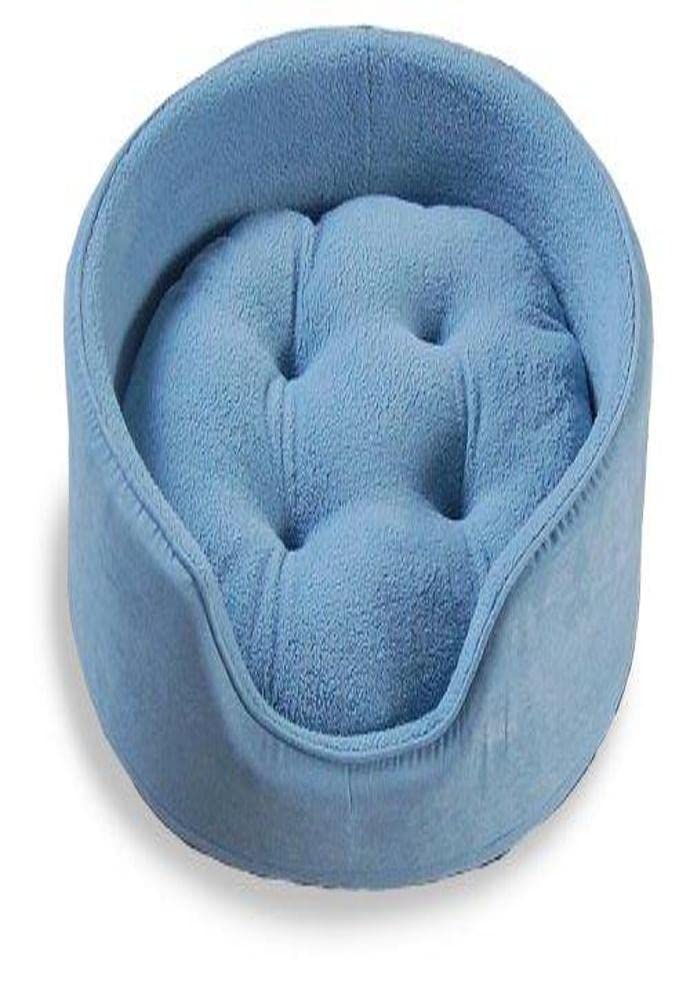 Lit ovale FurHaven pour chien taille L idéal pour le salon