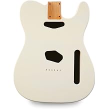 Telecaster Guitar Body - Vintage White Nitro Satin- 2 Piece American Alder
