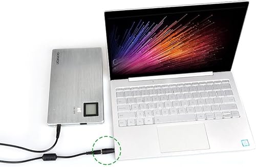 Miniatura 7 de aceyoon 38 Uds Universal Laptop DC Adaptador de Alimentación Consejos 0.217 in x 0.083 in DC Adaptador de Alimentación Kits Conector para Thinkpad