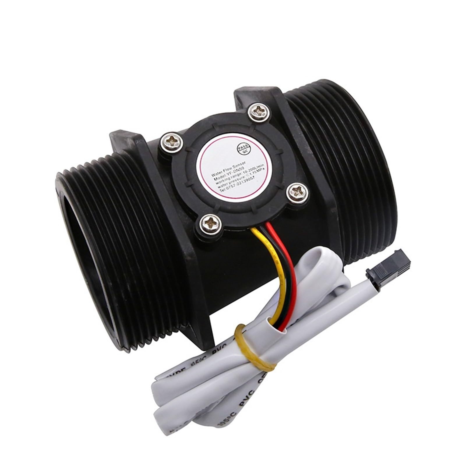 MKHJKIOII 2" Water Flow Sensor, Hall Meter, 2.0MPa Switch DC 5-18V