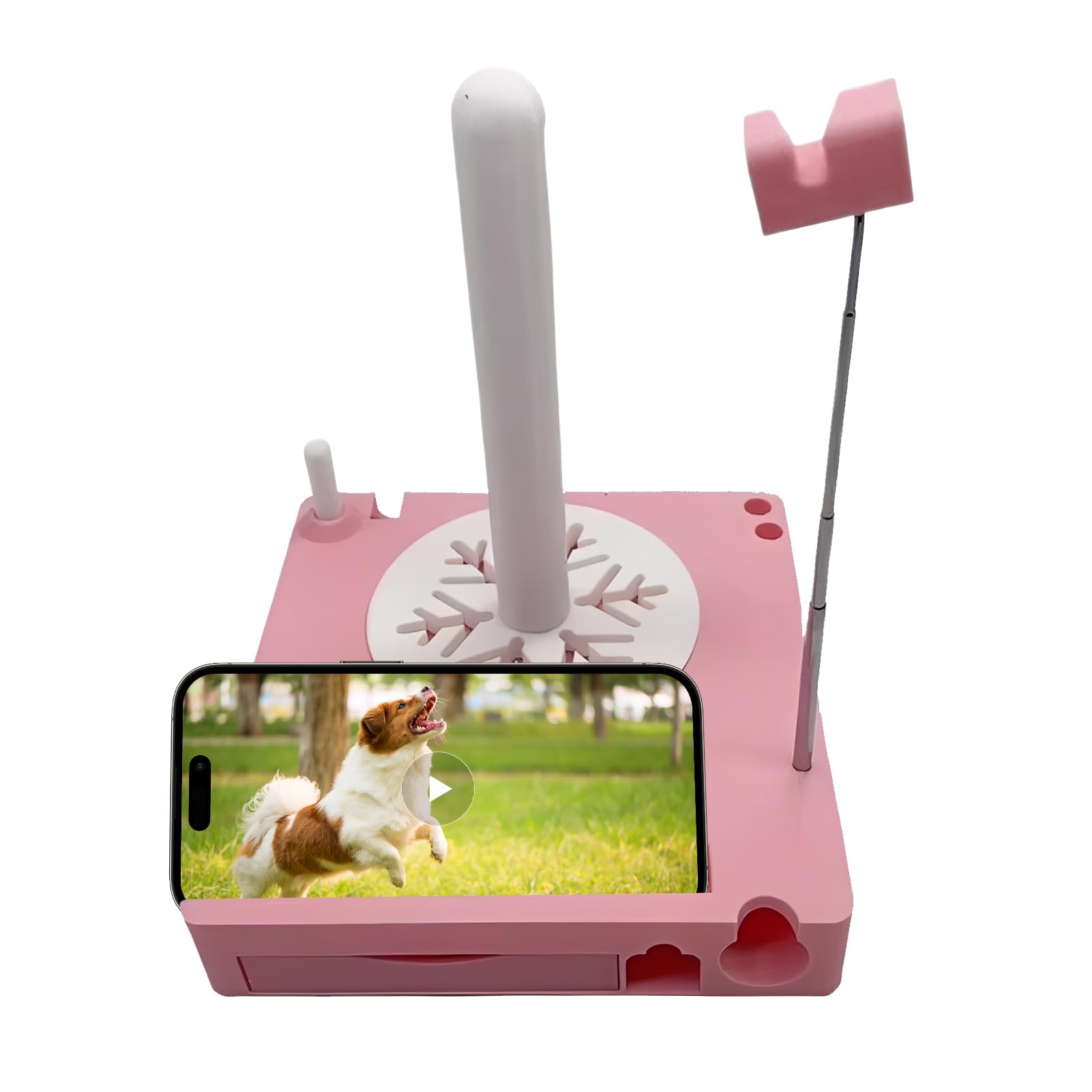 Generico Porta Gomitolo Uncinetto, Porta Gomitolo Multifunzionale con Cassetto Portaoggetti E Supporto Telefono, Regalo Donna