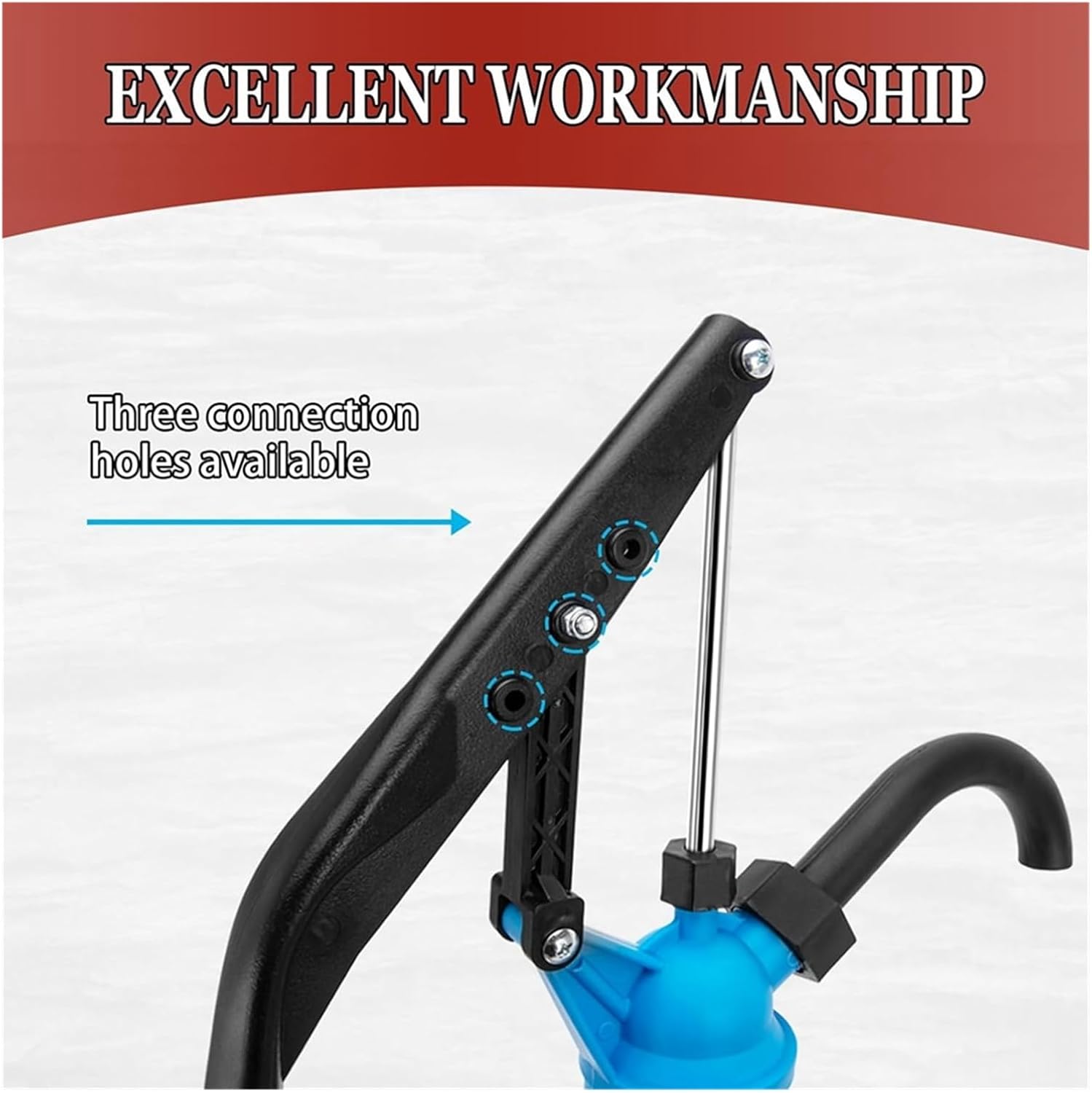 Drum Pump, Lever Action Barrels Manual Hand Pump Oil Transfer Handheld For Engine,Barrel Pump