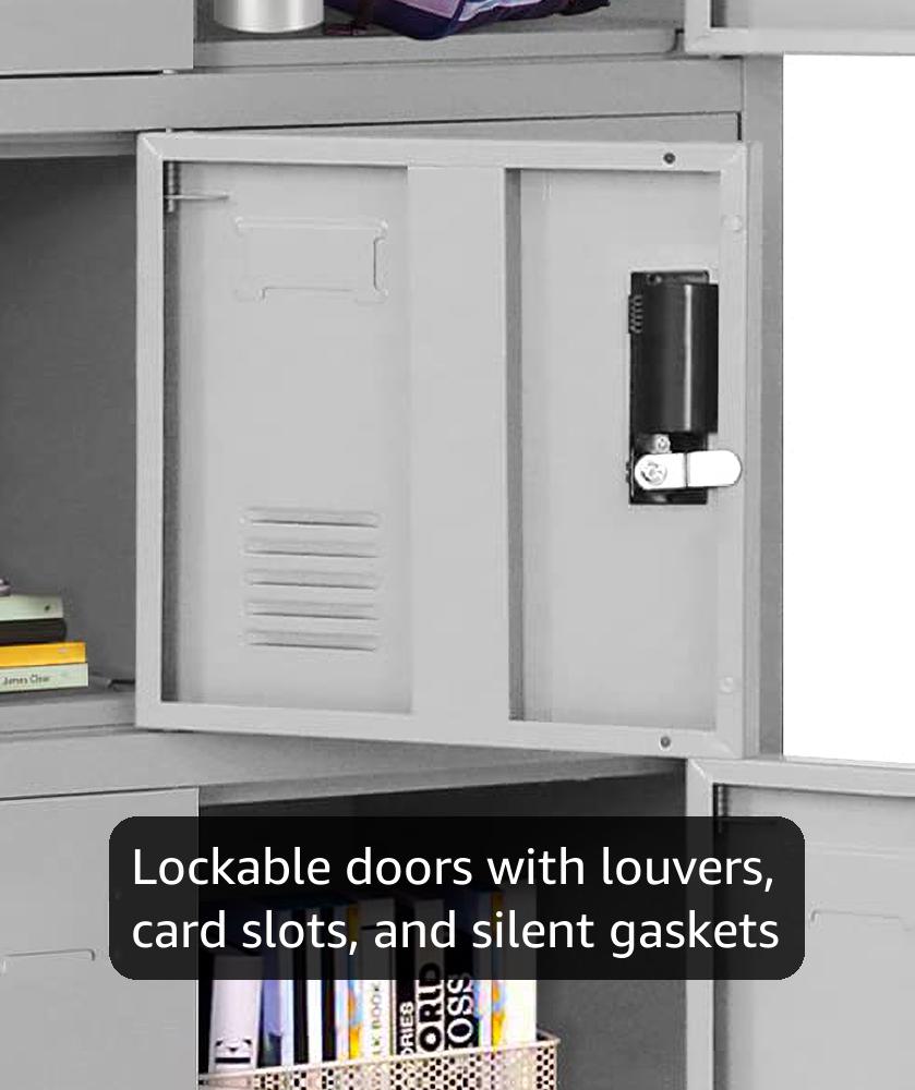 Amazon.com: Greenvelly 9 Door Storage Locker for Employee, Metal