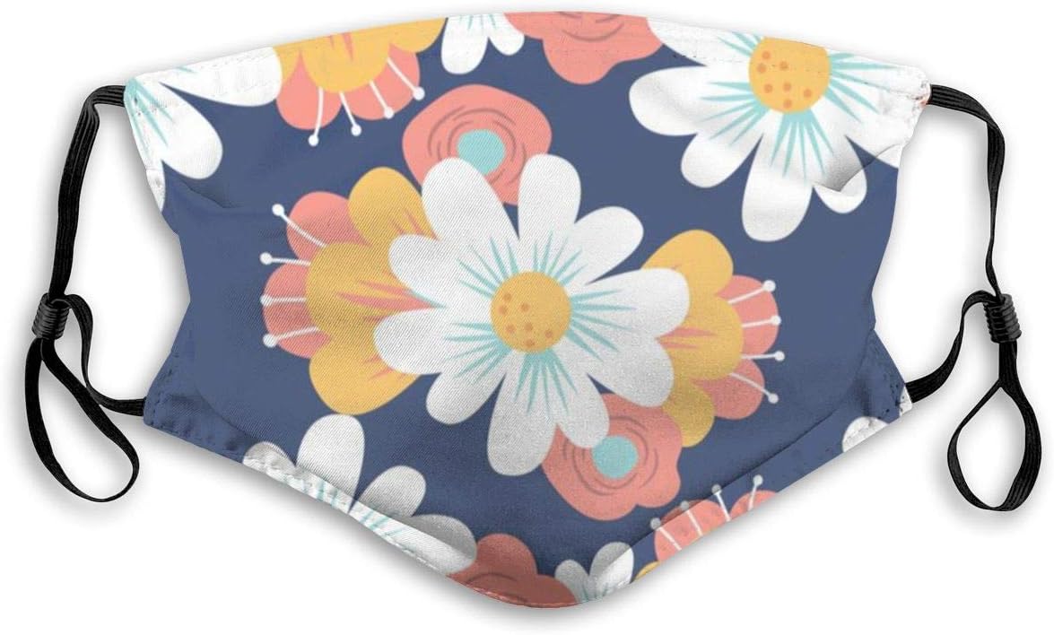 Q76d Hawaiian Aloha Shirt Pattern Unisex Anti-Pollution Mask Dust Mask with Filter Mask