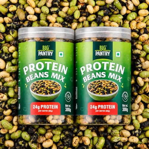 Image of BIG PANTRY Protein Mix Roasted & Lightly Salted Beans 300g (Pack of 2)