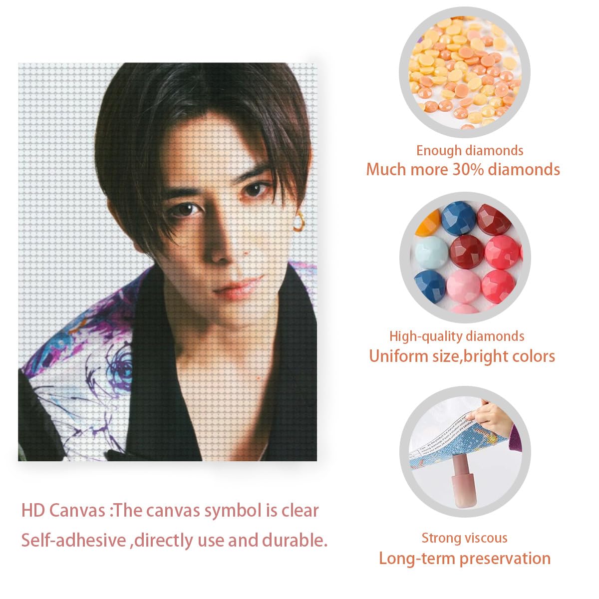 Amazon | 山田.涼介 やまだ りょうすけ ダイヤモンドアート 5D