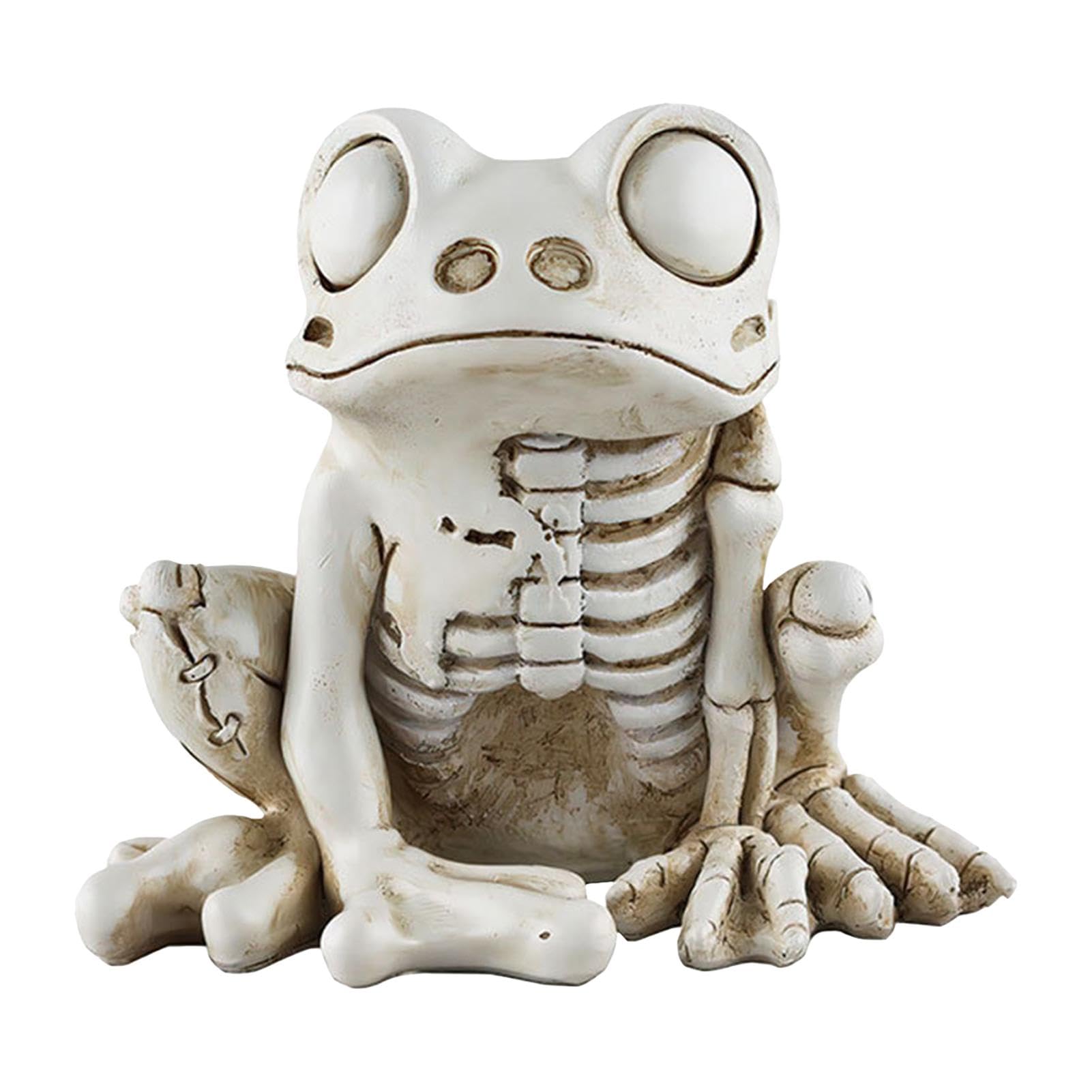 Amazon.co.jp: カエルのスケルトン フィギュア、ハロウィン