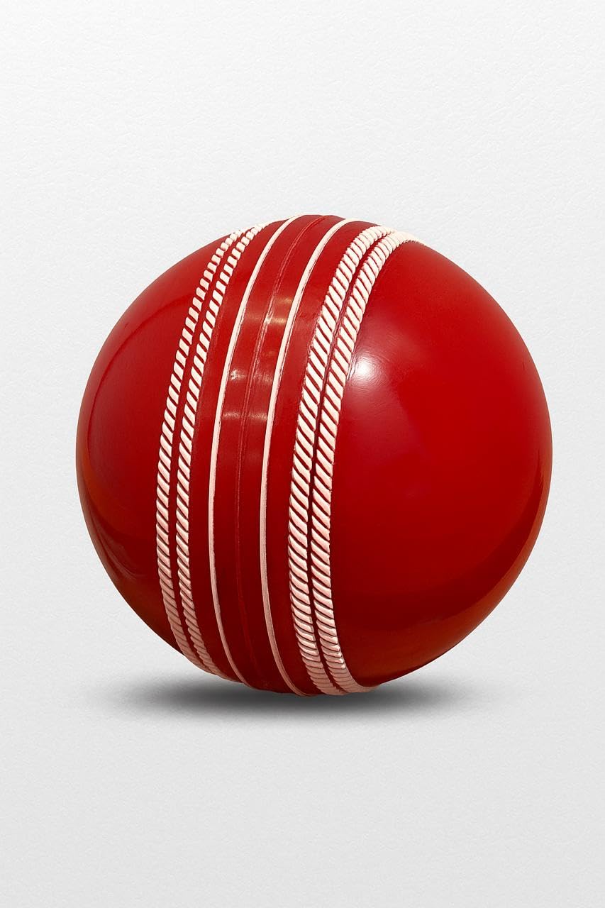 Cricket Ball Soft PVC Ball,Indoor & Outdoor Play, Colour- Red (Pack of 1)-image-7
