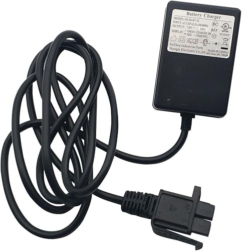 Miniatura 2 de Cargador de batería de 7V 0.8A para niños, juguetes de paseo para niños, suministro de batería de automóvil para niños, enchufe tipo B, 6 voltios