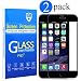 [2 Pack] iPhone 6s Plus Screen Protector, Auto Defend [Full Screen Anti-scratch][0.2mm Ultra Thin] [Bubble Free] Tempered Shatterproof Glass Screen Protector Only for iPhone 6s/6 Plus 5.5" Black