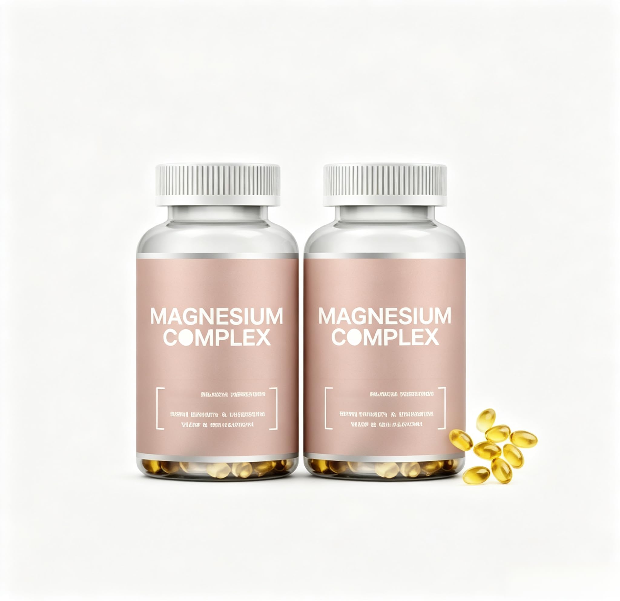 Complesso di magnesio, per sonno, muscoli, affaticamento,2 pz